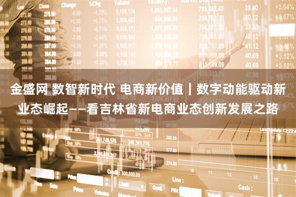 金盛网 数智新时代 电商新价值｜数字动能驱动新业态崛起——看吉林省新电商业态创新发展之路